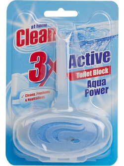 Μπλοκ Τουαλέτας WC At Home Clean Aqua 40gr