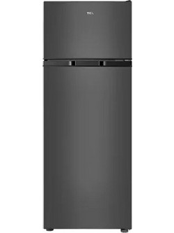 TCL RF207TSE1 Δίπορτο Ψυγείο 207lt Υ144xΠ54.5xΒ55cm Γκρι