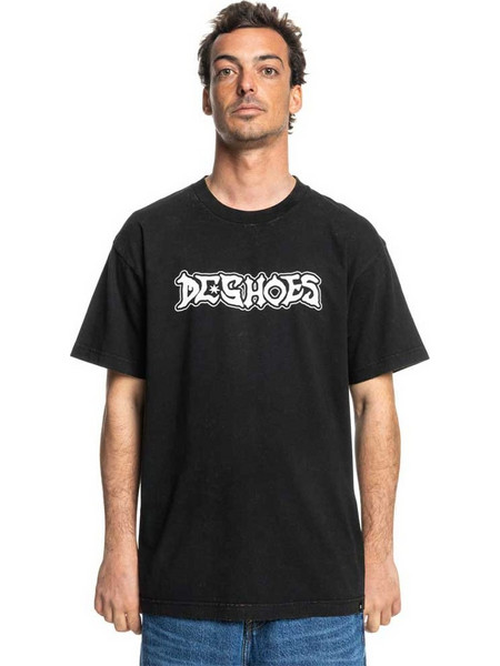 DC Diehard T-Shirt Black Rain Wash