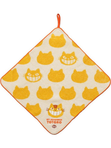 MY NEIGHBOR TOTORO - Catbus - Towel with loop 33x33cm