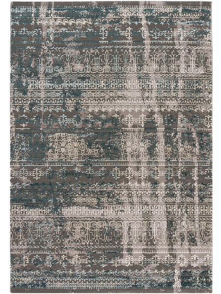 Σετ Κρεβ/ρας 3 Τμχ Stylish Art 9421 Γκρι-Πετρόλ