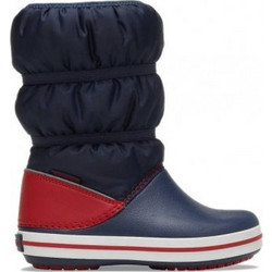 Crocs CROCBAND WINTER BOOT NAVY/RED Crocs