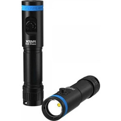 XTAR Φακός Κατάδυσης LED Κεφαλής με Φωτεινότητα 1200lm για Βάθος έως 140m