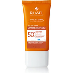 Rilastil System Velvet Αντηλιακή Κρέμα Προσώπου SPF50 50ml