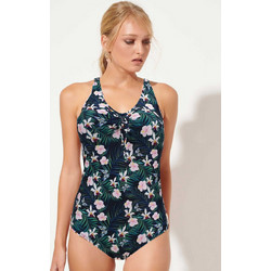 BLU4U Ολόσωμο Μαγιό Floral Μπλε 2035871-04