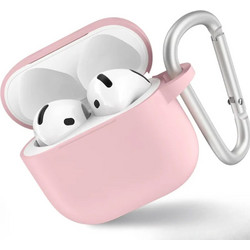 Blueo Θήκη Σιλικόνης για AirPods 1 Ροζ