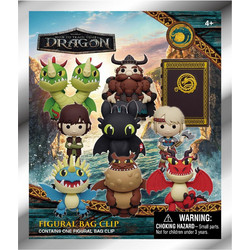 Monogram: How To Train Your Dragon (2025 Movie) (Blind Bag/random) 3D Foam Bag Clips