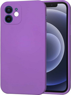Θήκη Σιλικόνης iPhone 12 Techsuit (Μωβ)