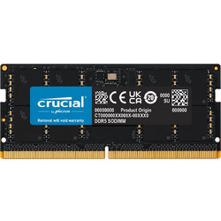 Crucial 32GB (1X32GB) DDR5 RAM 5600MHz SoDimm CT32G56C46S5