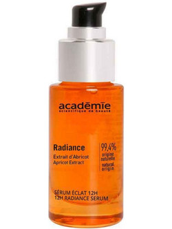 Academie Radiance 12h Ενυδατικό Serum Προσώπου για Λάμψη 30ml
