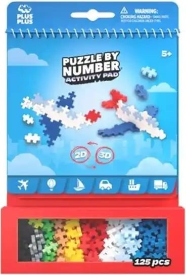 Plus Plus Βιβλίο Δραστηριοτήτων 125 Κομμάτια (PLS7493)