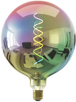 Calex KALMAR LED Color Special single spiral filament 220-240V 4W E27, Metallic Opal 2000K dimmable - 2-CX426194