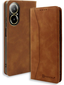 Bodycell Book Case Brown (Realme C67 4G)