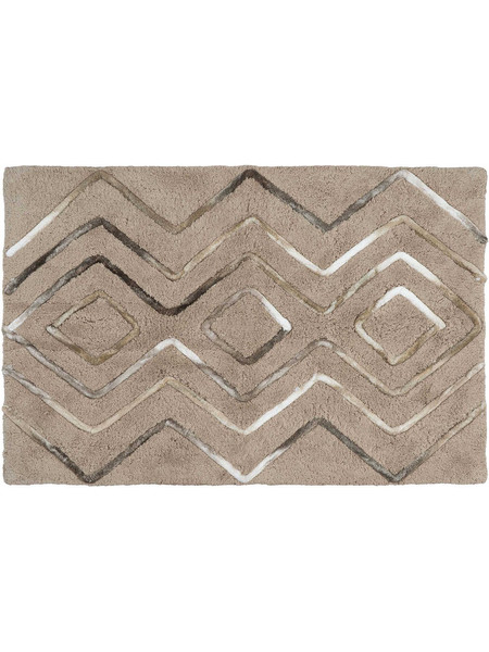 Πατάκι μπάνιου BATHIQUE BEIGE Βαμβάκι 50 x 80 εκ. MADI - 0.50x0.80