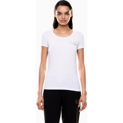 EA7 ARMANI T-SHIRT ΜΠΛΟΥΖΑ ΓΥΝΑΙΚΕΙΑ - ΛΕΥΚΟ - 8NTT65 TJDQZ