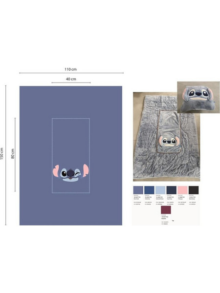 LILO & STITCH - Stitch - Cushion Blanket