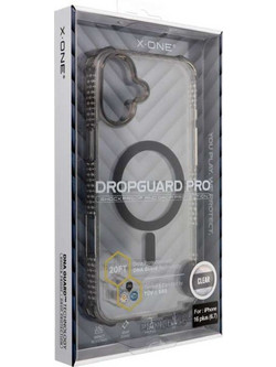 X-ONE Dropguard Pro - Θήκη με Υποστήριξη MagSafe για Apple iPhone 16 Plus σε Μαύρο Χρώμα