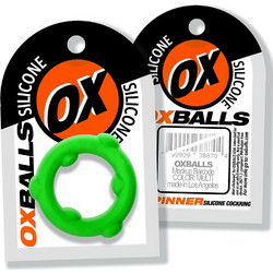 Oxballs Spinner Cockring Frog Ελαστικό Δαχτυλίδι Πέους Σιλικόνης 2.5cm Πράσινο