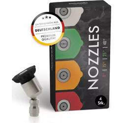 Chemicalworkz Nozzle Set High Pressure Cleaner Accessories 4pcs