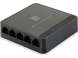 LevelOne FEU-0512 Unmanaged L2 Switch με 5 Θύρες Ethernet 100Mbps