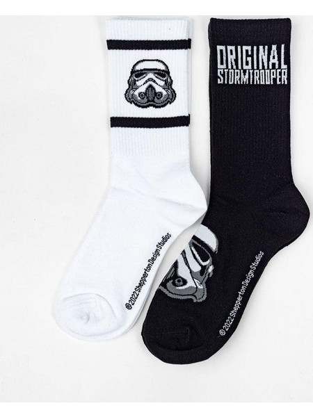 Star Wars - Original Stormtrooper 2-Pack Socks (One Size) - RAC805247