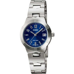 Casio Γυναικείο Ρολόι με Ασημί Μεταλλικό Μπρασελέ LTP-1241D-2A2
