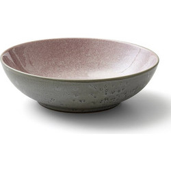 Bitz Σαλατιέρα Stoneware Φ24 Εκ. - Gastro Grey/Light Pink