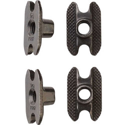 BURTON HARDGOODS U HG PARTS M6 CHNL INSERTS 4PK - 1245110-A02-44 SILVER