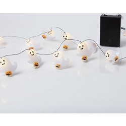 ΣΕΙΡΑ, 20 MINI LED, ΦΑΝΤΑΣΜΑΤΑΚΙΑ ME ΚΟΛΟΚΥΘΕΣ, ΜΠΑΤΑΡΙΑΣ 3xAA, ΧΡΟΝΟΔΙΑΚΟΠΤΗ, ΜΑΥΡΟ ΧΑΛΚΙΝΟ ΚΑΛΩΔΙΟ, ΘΕΡΜΟ ΛΕΥΚΟ LED ΑΝΑ 10cm