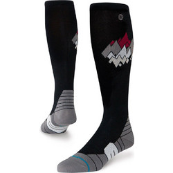 STANCE PEAKS UL WOOL SNOW A718D25PEA-BLK Μαύρο