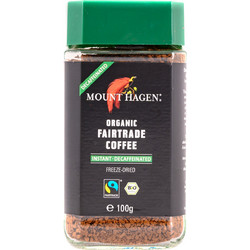 Mount Hagen Organic Decafeine Στιγμιαίος Καφές Αλεσμένος 100gr