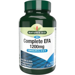 Natures Aid Complete EFA Ιχθυέλαιο 1200mg 90 Μαλακές Κάψουλες