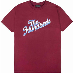 The Hundreds Beyond Slant T-Shirt - Burgundy