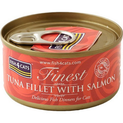 Fish4Cats Finest Adult with Tuna & Salmon 70gr