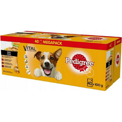 Pedigree Vital Protection Adult with Meat Mix in Gravy 40x100gr