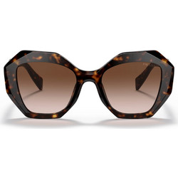 Prada PR 16WS 2AU6/S1 Γυναικεία Γυαλιά Ηλίου Τετράγωνα Κοκάλινα Ταρταρούγα με Καφέ Degradee Φακό