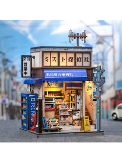Cutebee Beika-cho Convenience Store 3D Book Nook DIY 288 Κομμάτια 22.1cm
