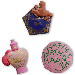 HARRY POTTER - Group 1 - Set of 3 Magnets