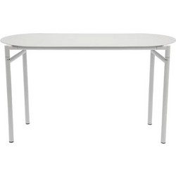 Παγκάκι Πτυσσόμενο Μεταλλικό Disc 32242 90x33x45cm Soft Grey Zone Denmark