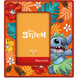 STITCH - Ceramic Photo Frame 20x18cm - Orange