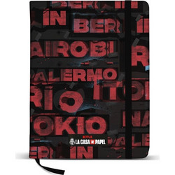 LA CASA DE PAPEL - Cities - Notebook A5