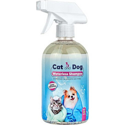 Cat & Dog Waterless Shampoo - Σαμπουάν Χωρίς Ξέβγαλμα για Σκύλους & Γάτες 500ml