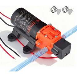 VEVOR Αντλία Νερού 12V DC 1.2 GPM, Αυτοαναρρόφησης, 80 PSI, Αθόρυβη Λειτουργία για Ρεβ, Καραβάνι, Ναυτιλία, Κηπουρική DDGMSBMNX12V9N79Y001V9