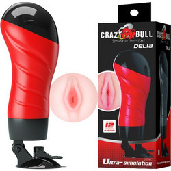 Crazy Bull Delia Pocket Pussy Αυνανιστήρι με Δόνηση