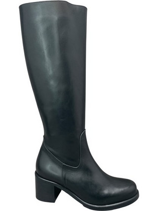 Μπότες Γυναικείες Δέρμα smart steps ST170-NERO