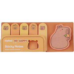 Χαρτάκια i-Total Sticky Bum & Tab Set So Capy Orange XL3106L
