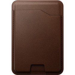 Nomad Leather Mag Wallet Find My Rustic Brown
