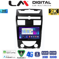 LM Digital ZB8014 Ηχοσύστημα Αυτοκινήτου με Οθόνη Αφής & GPS