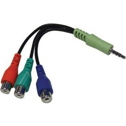 Samsung BN39-01154C Γνήσιο Καλώδιο AV Adapter - 3.5mm Male σε RCA Female (Audio/Video)