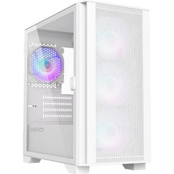 Montech Air 100 ARGB White Gaming Mini Tower Κουτί Υπολογιστή RGB με Πλαϊνό Παράθυρο